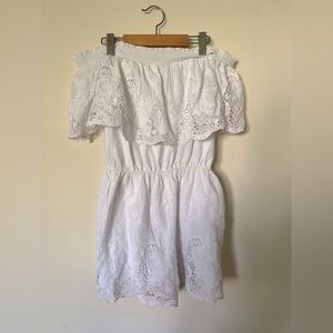 Abercrombie & Fitch Off the Shoulder Romper